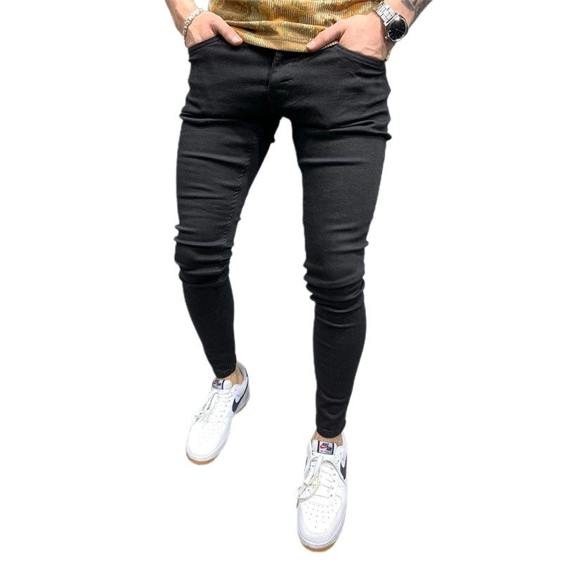 Funki Findz | Pants | Men's Skinny Slim Fit Cargo Pencil Jeans