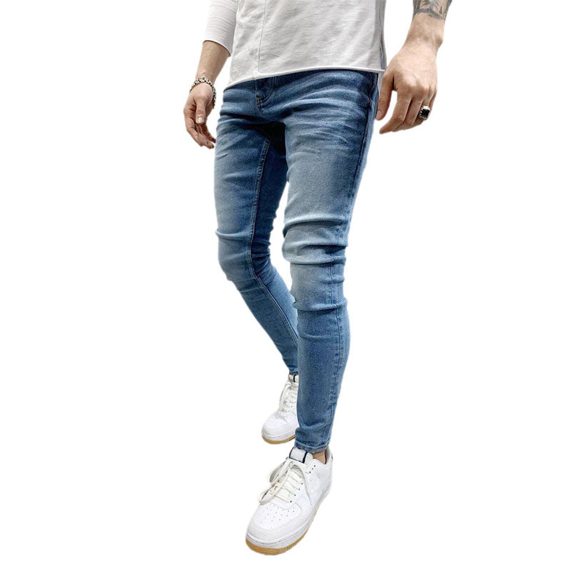 Funki Findz | Pants | Men's Skinny Slim Fit Cargo Pencil Jeans