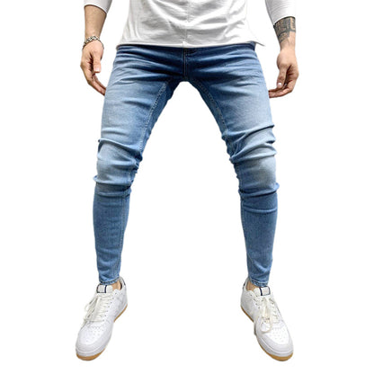 Funki Findz | Pants | Men's Skinny Slim Fit Cargo Pencil Jeans