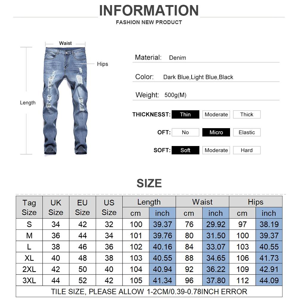 Funki Findz | Pants | Men's Ripped Distressed Skinny Jeans