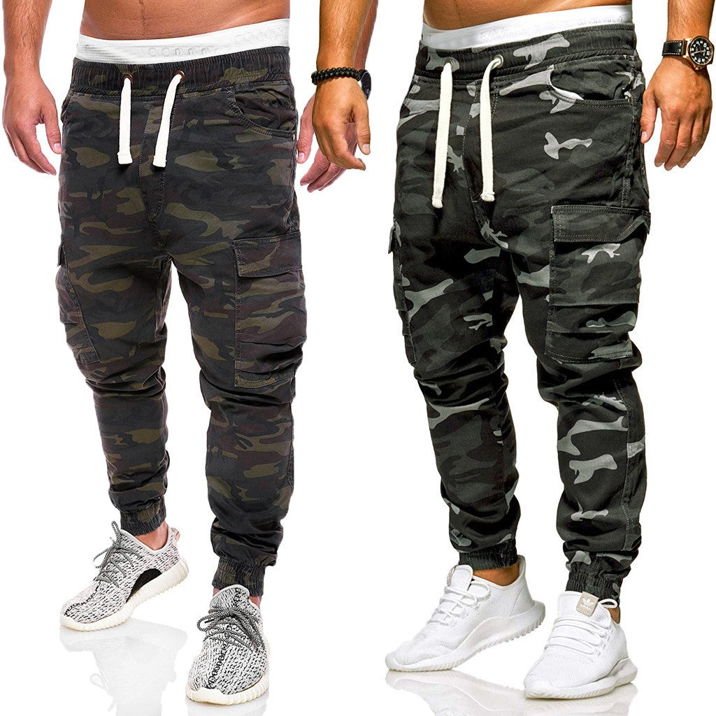 Funki Findz | Pants | Men's Loose Fit Camouflage Pocket Jeans