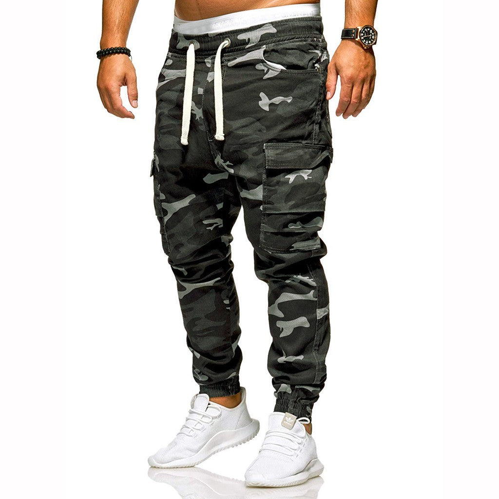 Funki Findz | Pants | Men's Loose Fit Camouflage Pocket Jeans