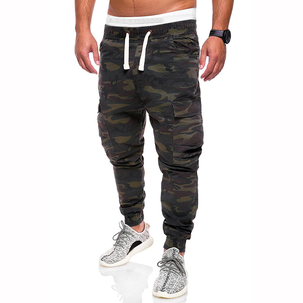 Funki Findz | Pants | Men's Loose Fit Camouflage Pocket Jeans