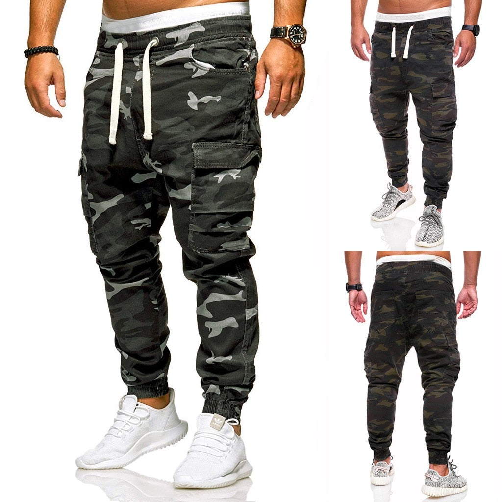 Funki Findz | Pants | Men's Loose Fit Camouflage Pocket Jeans