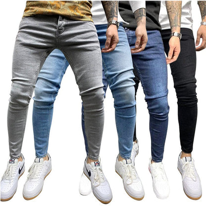 Funki Findz | Pants | Men's Stretch Skinny Jeans | Streetwear