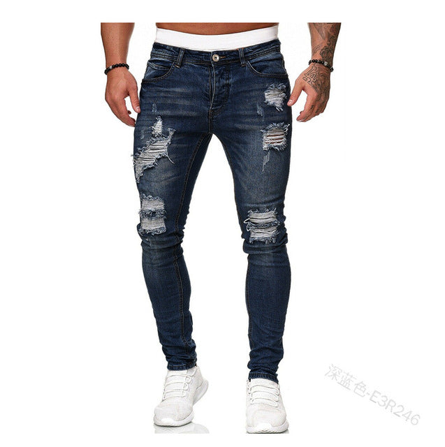 Funki Findz | Pants | Men's Stretch Skinny Jeans | Streetwear