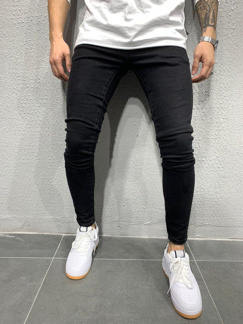 Funki Findz | Pants | Men's Stretch Skinny Jeans | Streetwear