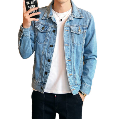 Funki Findz | Jackets | Men's Classic Denim Slim Fit Jacket 5XL