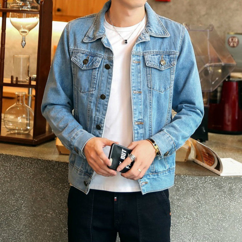 Funki Findz | Jackets | Men's Classic Denim Slim Fit Jacket 5XL