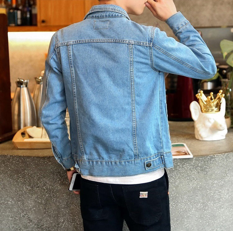 Funki Findz | Jackets | Men's Classic Denim Slim Fit Jacket 5XL