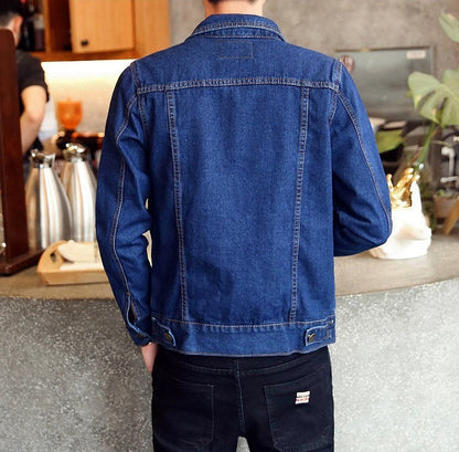 Funki Findz | Jackets | Men's Classic Denim Slim Fit Jacket 5XL