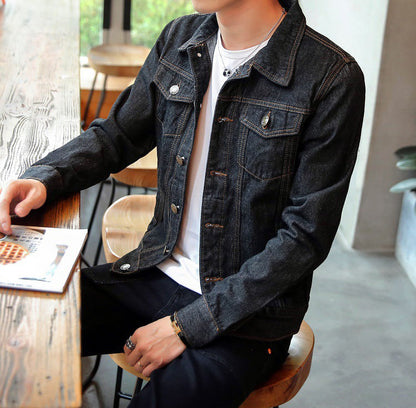 Funki Findz | Jackets | Men's Classic Denim Slim Fit Jacket 5XL