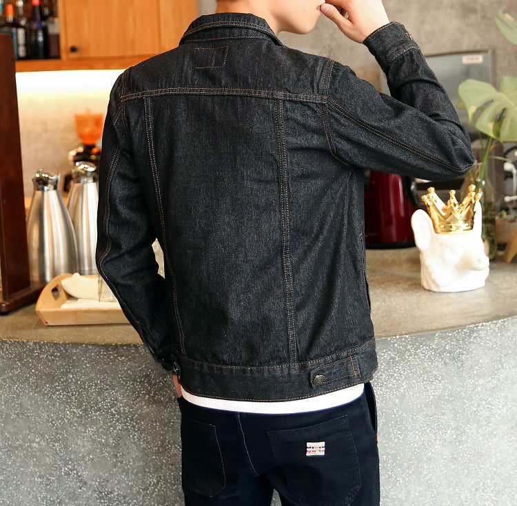 Funki Findz | Jackets | Men's Classic Denim Slim Fit Jacket 5XL