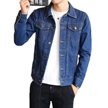 Funki Findz | Jackets | Men's Classic Denim Slim Fit Jacket 5XL