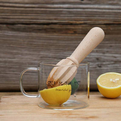 Funki Findz | Lemon Juicer | Wooden Lemon Juice Reamer