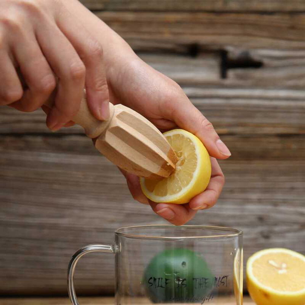 Funki Findz | Lemon Juicer | Wooden Lemon Juice Reamer