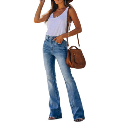 Funki Findz | Pants | Women's Vintage Denim Wide Leg Jeans