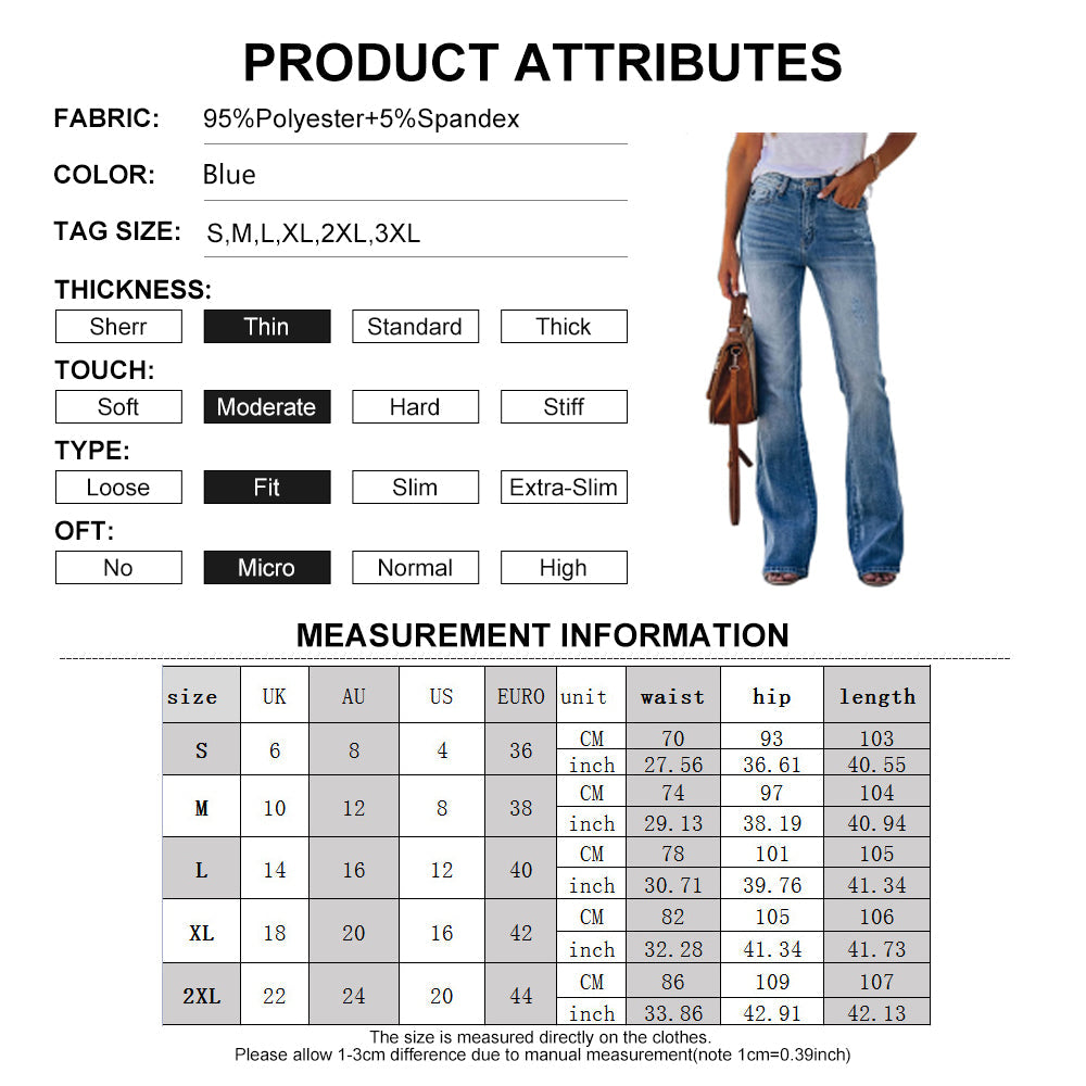 Funki Findz | Pants | Women's Vintage Denim Wide Leg Jeans