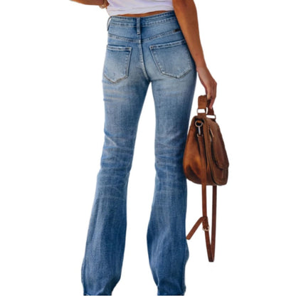 Funki Findz | Pants | Women's Vintage Denim Wide Leg Jeans