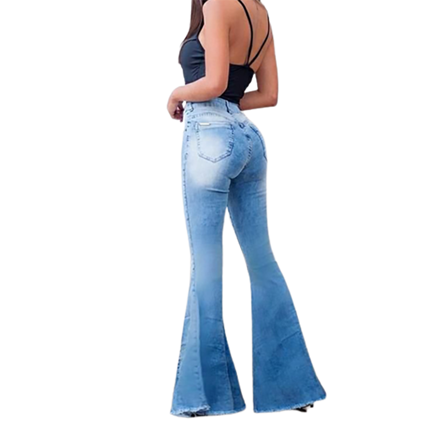 Funki Findz | Pants | Women's Plus Skinny Denim Flare Jeans