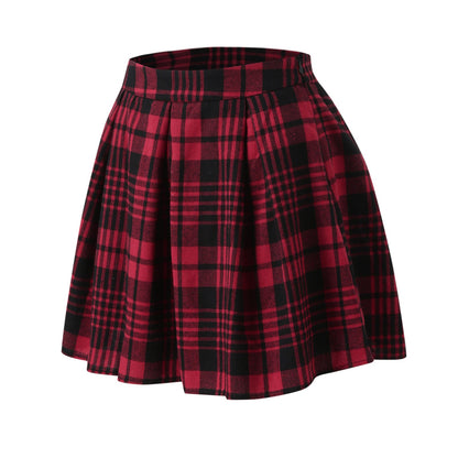 Funki Findz | Skirts | Women's Gothic Punk Paid Pleated Miniskirt