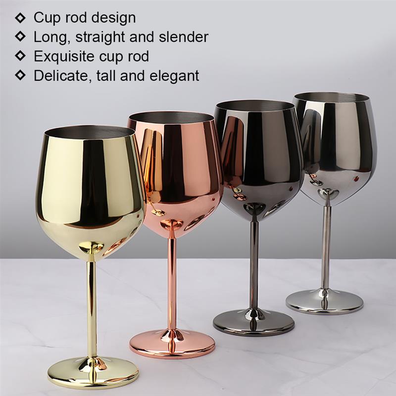 Funki Findz | Glasses | Stainless Steel Champagne Flutes 2 Pcs