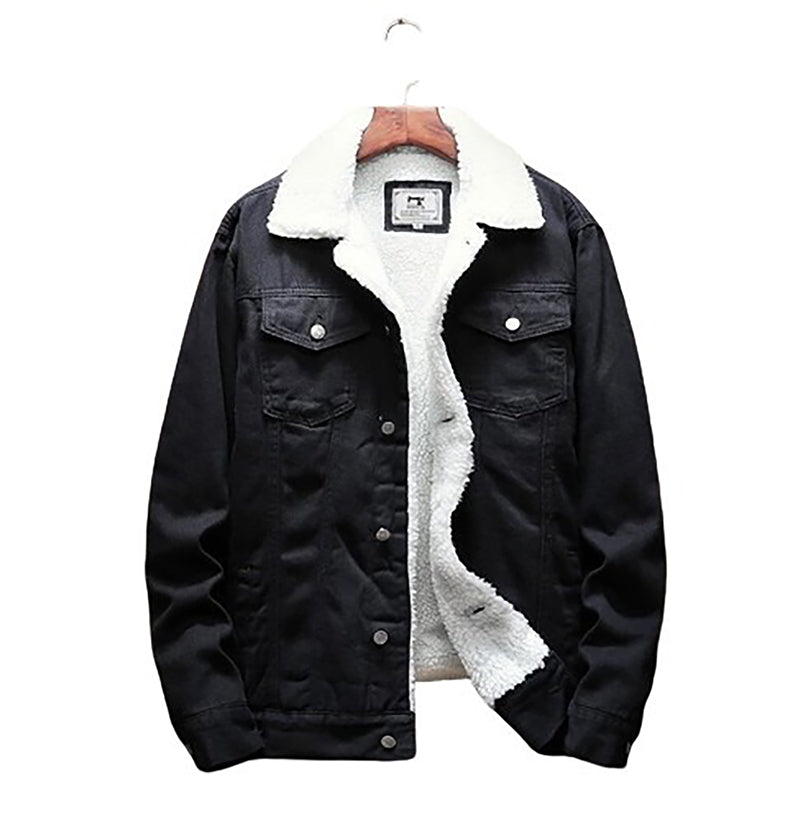 Funki Findz | Jackets | Men's Warm Denim and Sherpa Jackets