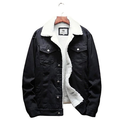 Funki Findz | Jackets | Men's Warm Denim and Sherpa Jackets