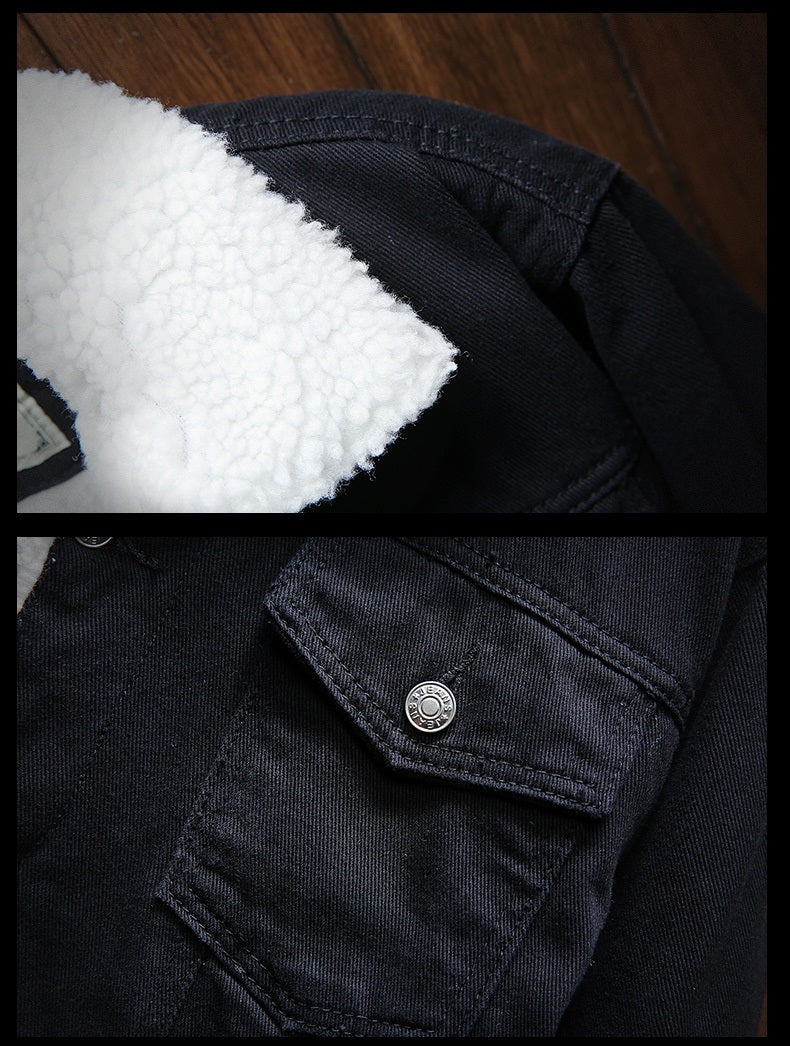 Funki Findz | Jackets | Men's Warm Denim and Sherpa Jackets