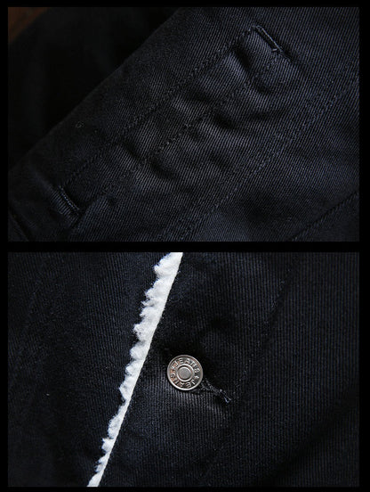Funki Findz | Jackets | Men's Warm Denim and Sherpa Jackets
