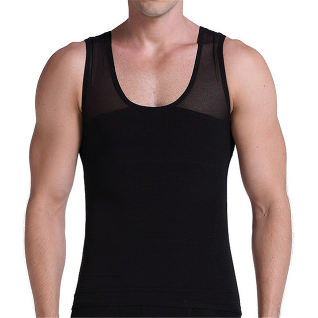 Funki Findz | Shapewear | Men's Chest Waist Compression Vest