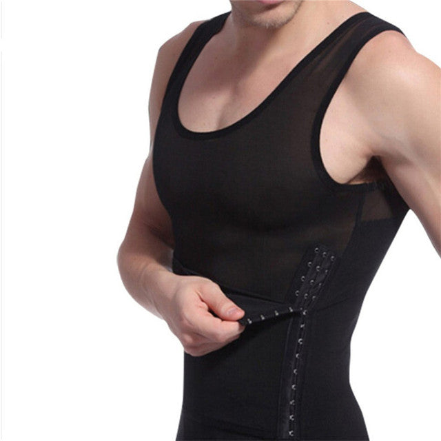 Funki Findz | Shapewear | Men's Chest Waist Compression Vest