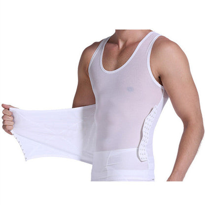 Funki Findz | Shapewear | Men's Chest Waist Compression Vest