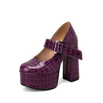 Funki Findz | Shoes | Women's Super-High Mary Jane Platforms