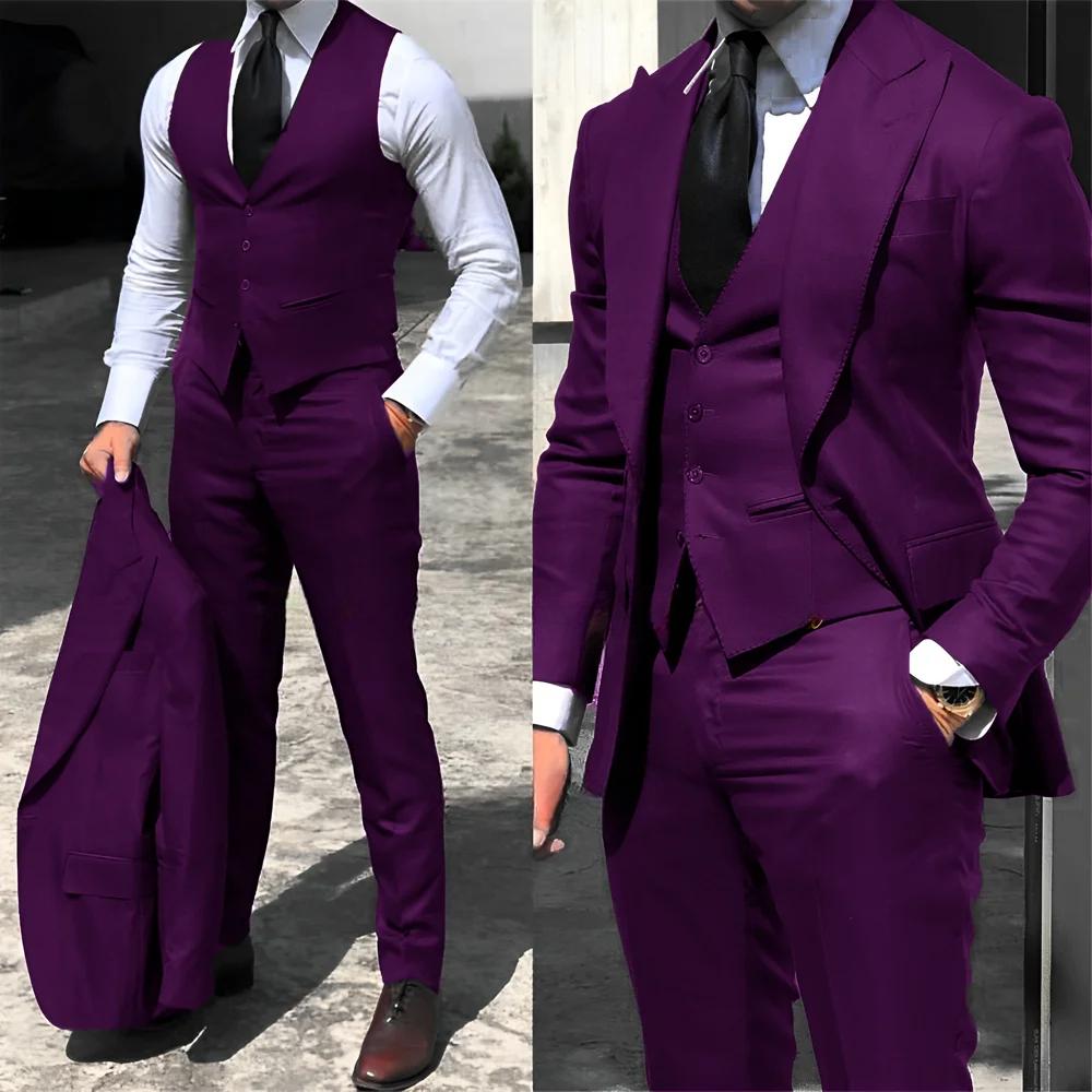 Funki Findz | Suits | Men's Fashion Formal Wedding Tuxedos 3Pc