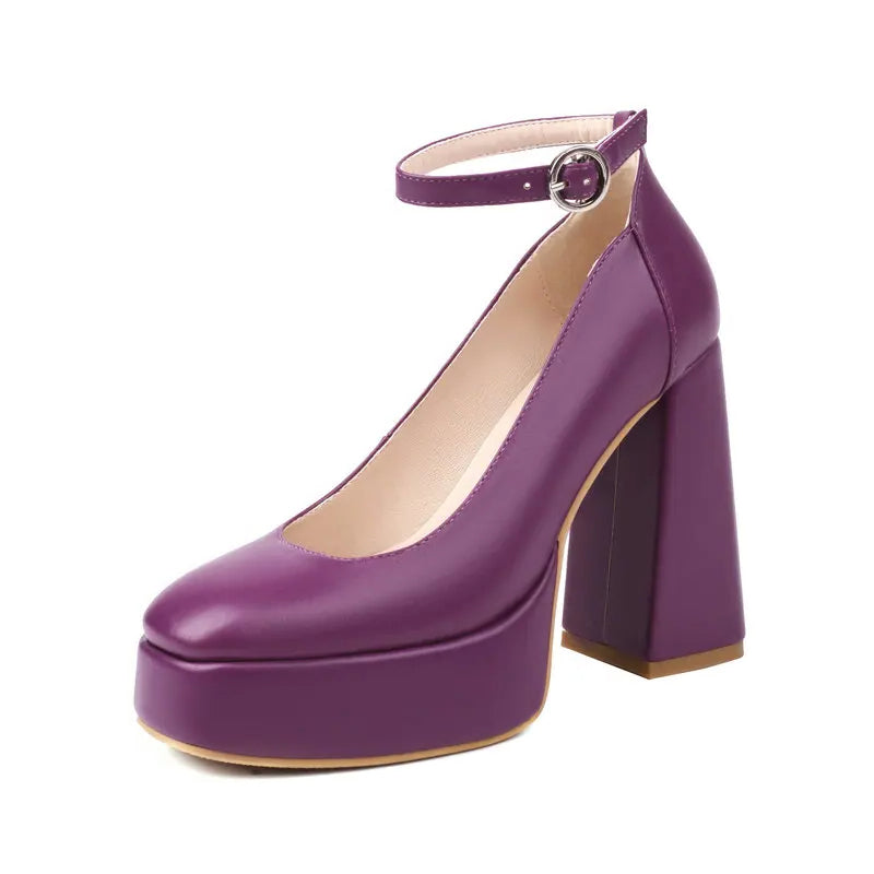 Funki Findz | Shoes | Women's High Formal Mary Jane Platforms
