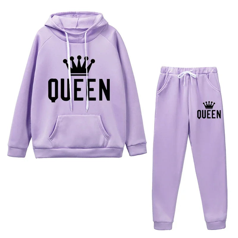 Funki Findz | Activewear | Women's Queen Hooded Sweat Suit