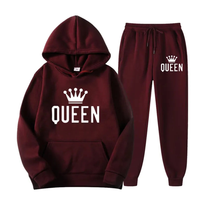 Funki Findz | Activewear | Women's Queen Hooded Sweat Suit
