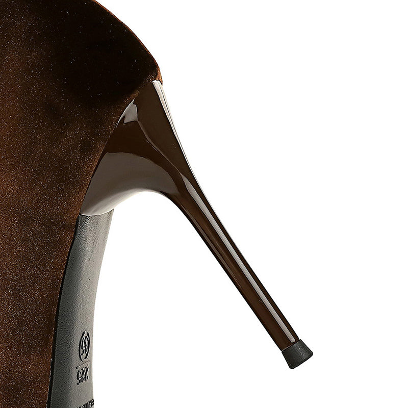 Funki Findz | Shoes | Women's Suede Fashion High Heel Stiletto
