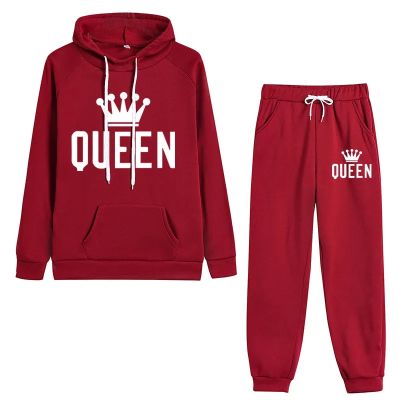 Funki Findz | Activewear | Women's Queen Hooded Sweat Suit