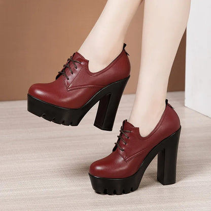 Funki Findz | Shoes | Women's Lace Up Platform Mary Janes