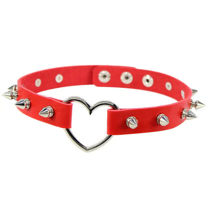 Funki Findz | Necklaces | Women's Heart Choker Cosplay Collars