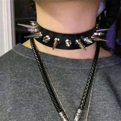 Funki Findz | Necklaces | Women's Spike Collar Gothic Necklace