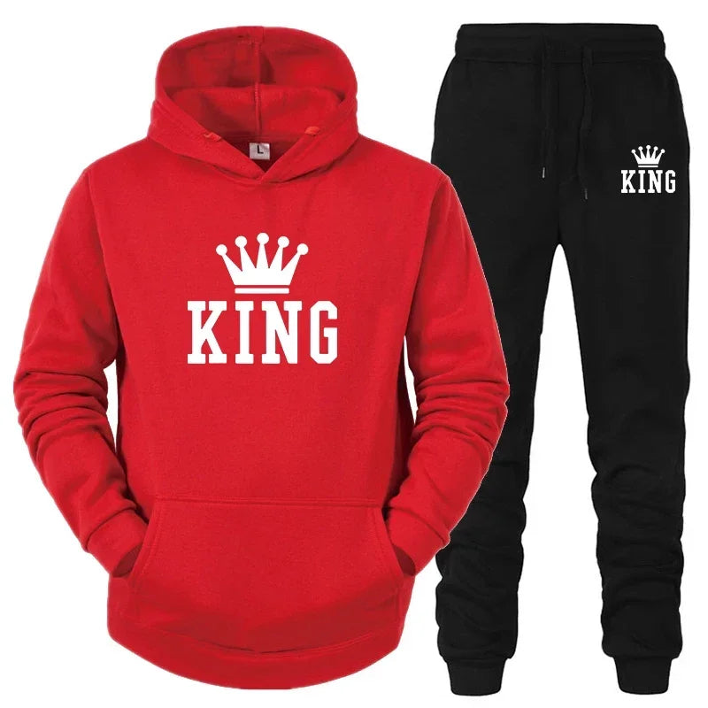 Funki Findz | Activewear | Unisex King Queen Hooded Sweat Suits