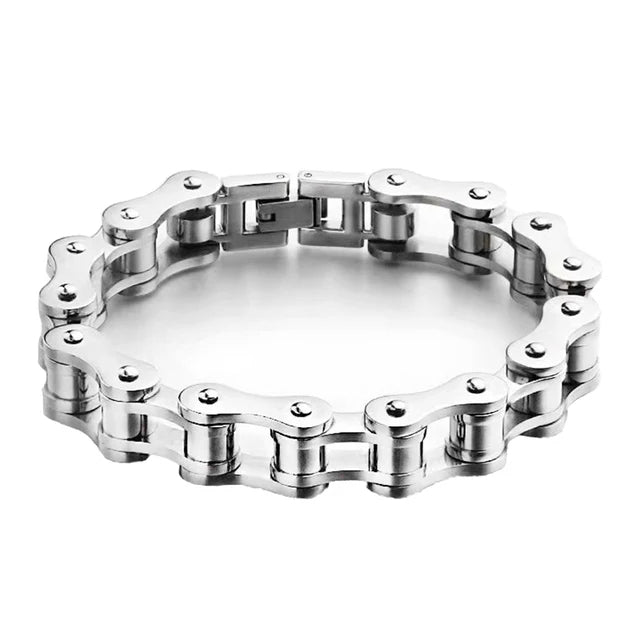 Funki Findz | Bracelets | Unisex Metal Bike Chain Wristband