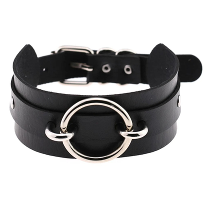 Funki Findz | Necklaces | Women's Gothic O Ring Choker Collar