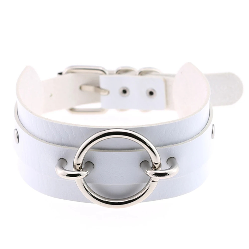 Funki Findz | Necklaces | Women's Gothic O Ring Choker Collar