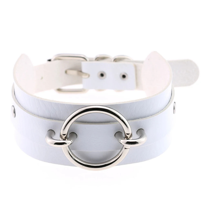Funki Findz | Necklaces | Women's Gothic O Ring Choker Collar