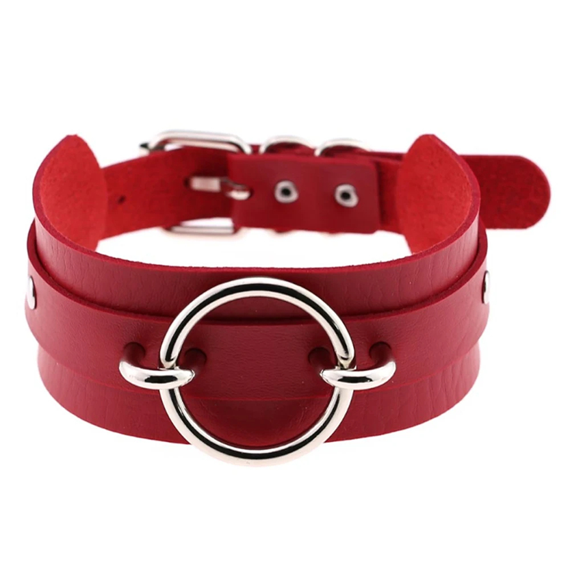 Funki Findz | Necklaces | Women's Gothic O Ring Choker Collar