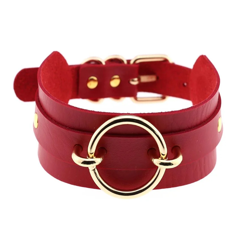 Funki Findz | Necklaces | Women's Gothic O Ring Choker Collar